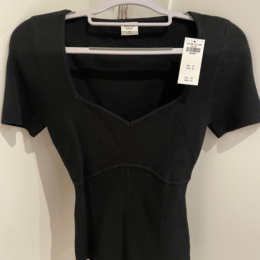 Abercrombie & Fitch Black bodysuit